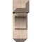 Ekena Millwork Legacy Craftsman Smooth Bracket w/ Offset Brace, Douglas Fir, 7 1/2"W x 20"D x 20"H BKT0806X20X20LEC04SDF - alternate 3